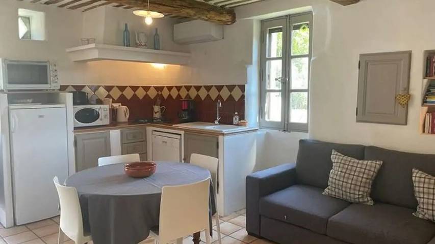 Location de vacances pour 7 personnes, avec piscine et jardin, animaux acceptés à Lacoste - 4