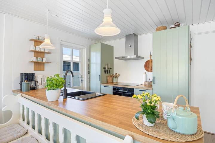 Ferienhaus mit Meerblick für 4 Personen, mit Balkon/Terrasse und Terrasse am Ringkøbing Fjord - 4