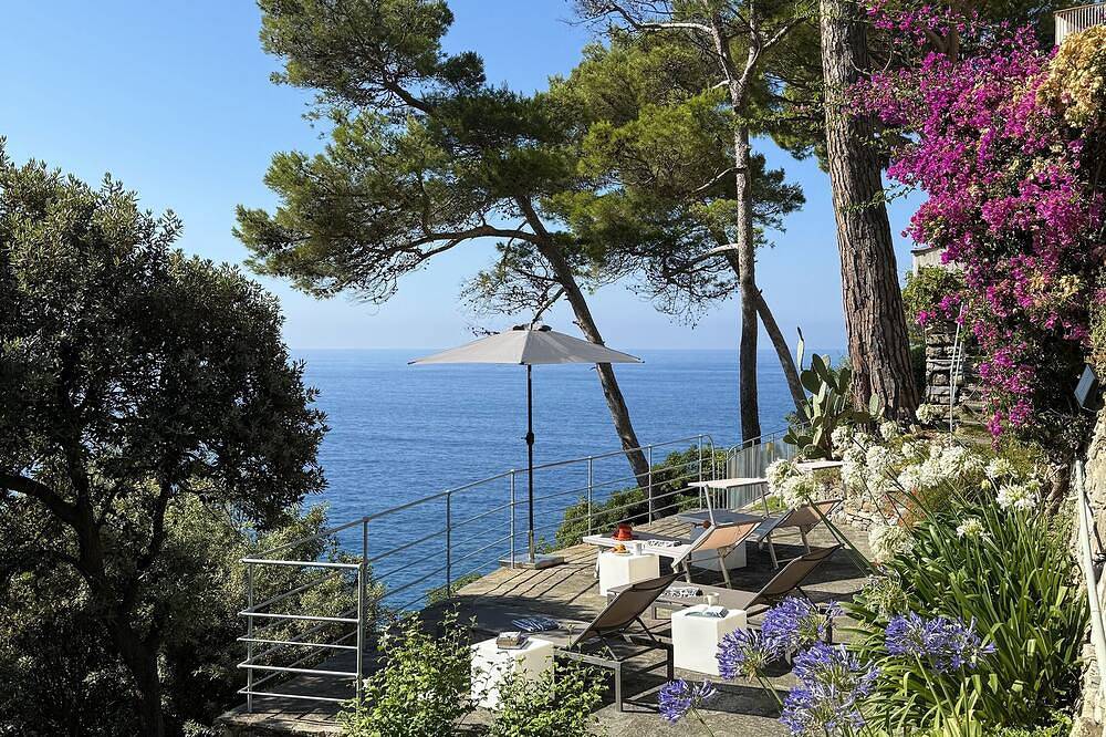 Villa-Zoagli / Portofino Haben Sie die Idee, zu Fuß zum Ende der Garten mögen und dann in Zoagli, Riviera di Levante