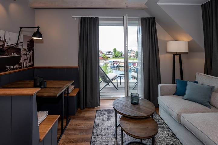 Ferienwohnung für 3 Personen, mit Balkon und Ausblick in Niendorf