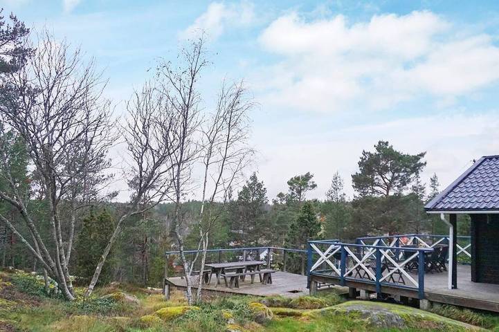 Ferienhaus für 7 Personen, mit Terrasse