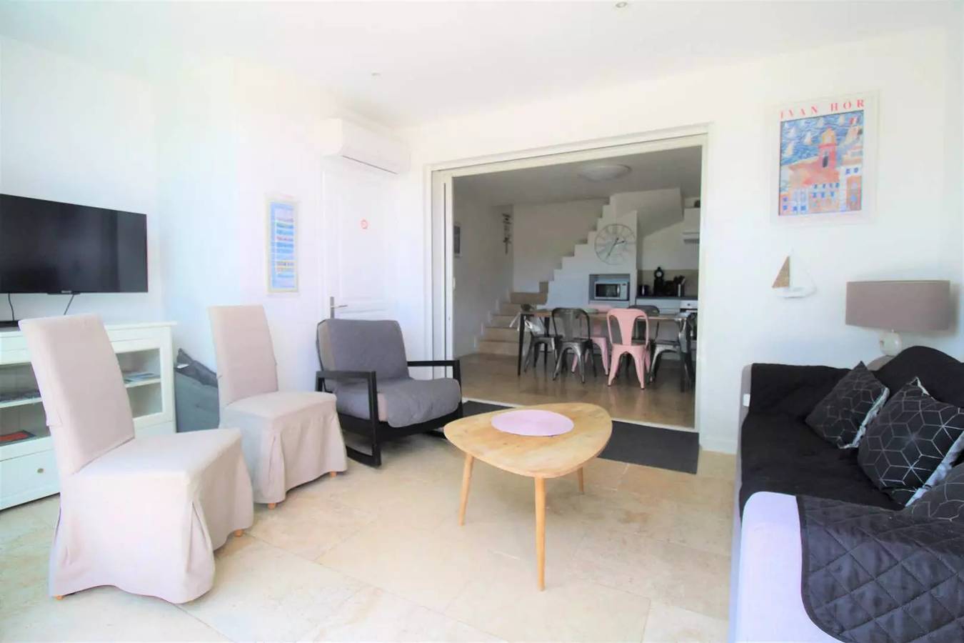 Entire apartment, Mazet for 6 people in domain with pool and tennis in Gassin in Gassin, Draguignan region