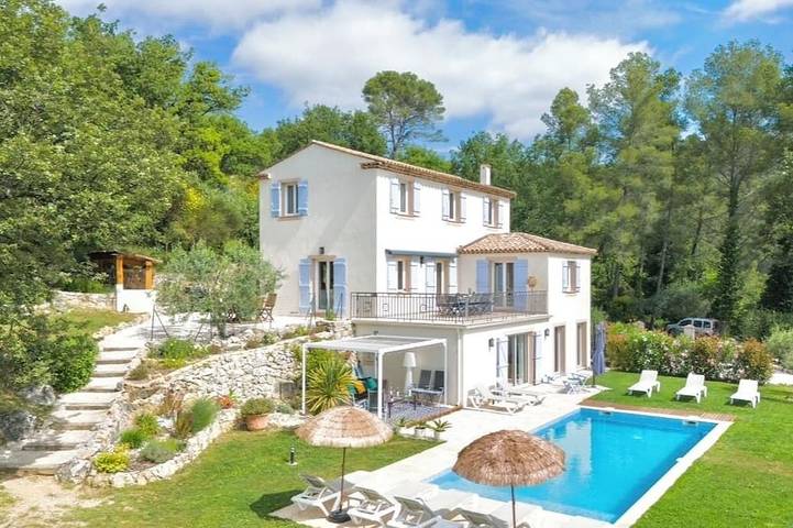 Villa für 12 Personen, mit Whirlpool und Garten, mit Haustier in Fayence