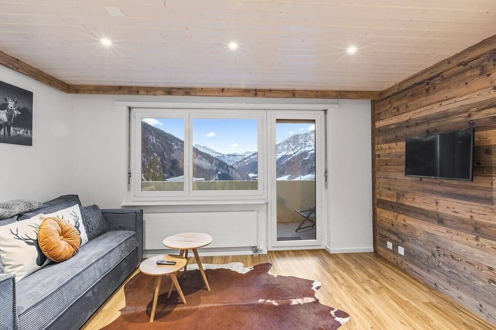 Ganze Wohnung, Charming studio near the ski slopes in Leukerbad, Leukerbad & Umgebung