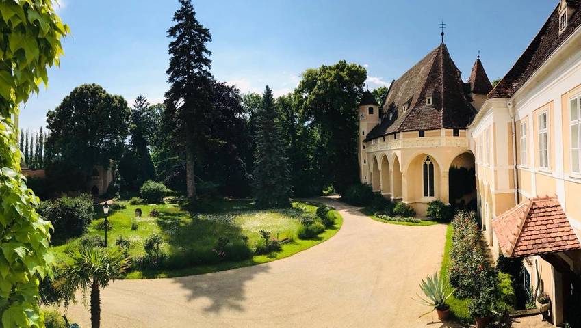 Ferienwohnung für 4 Personen, mit Garten und Ausblick