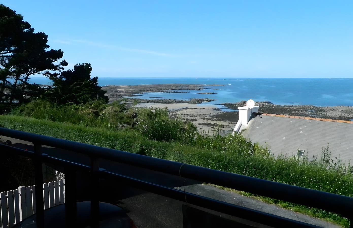 Casa Vacacional 'Bellevue' con Vistas al Mar, Terraza Privada y Wi-Fi in Trédrez-Locquémeau, Ceinture Dorée