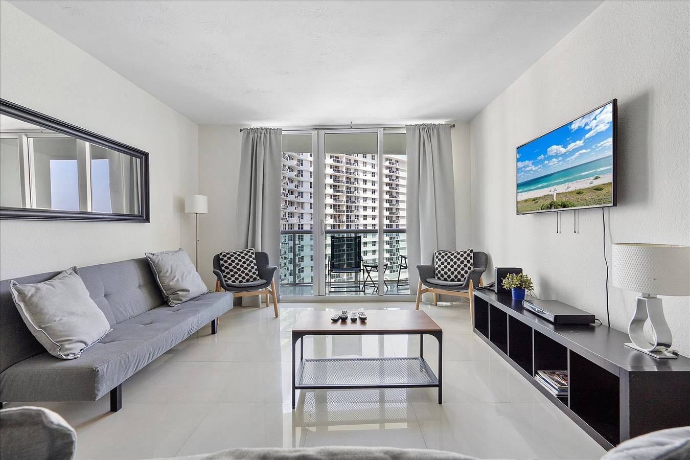Apartamento entero, Apartamento de vacaciones para 6 personas con balcón in Hollywood Beach (FL), Hollywood (Florida)