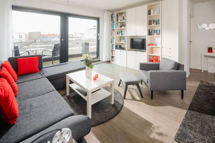 Ferienwohnung für 3 Personen, mit Balkon/Terrasse auf Norderney - 2