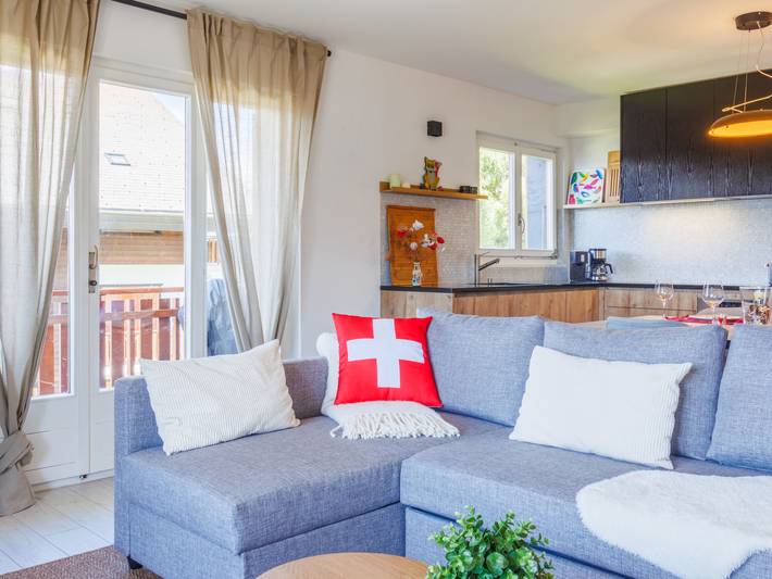 Gîte pour 5 personnes, avec balcon, animaux acceptés à Veysonnaz - 3