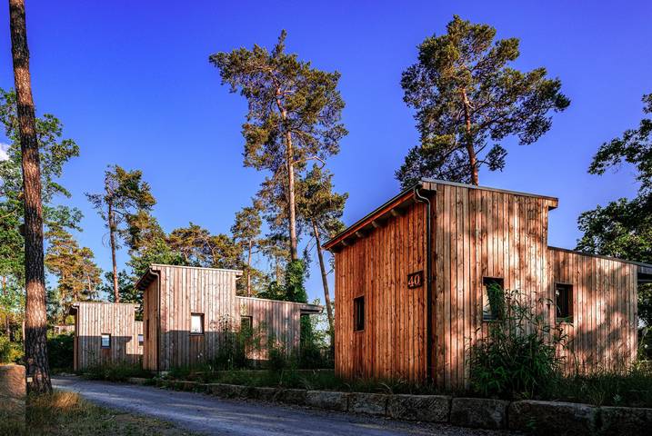 Ferienhaus für 4 Personen, mit Seeblick in Sächsisches Elbland
