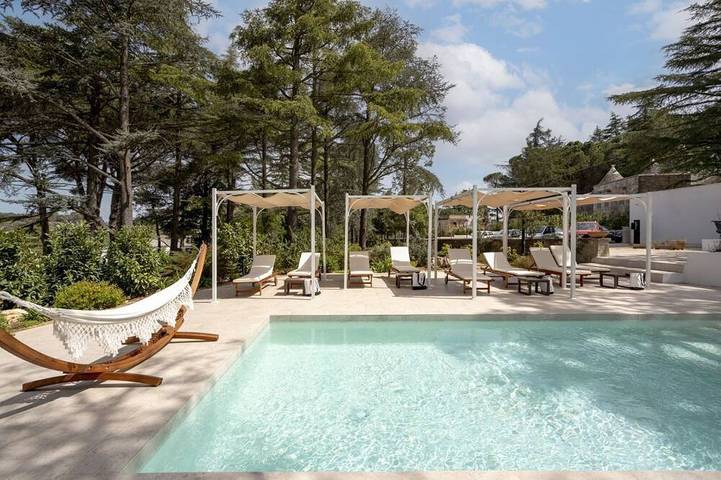Location de vacances pour 2 personnes, avec piscine et terrasse à Selva di Fasano