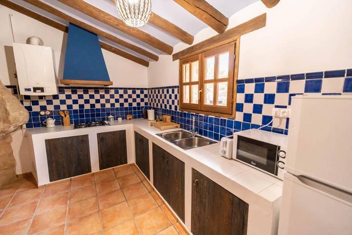 Casa rural para 6 personas, con vistas y jardín, Se admiten mascotas en Matarraña - 4