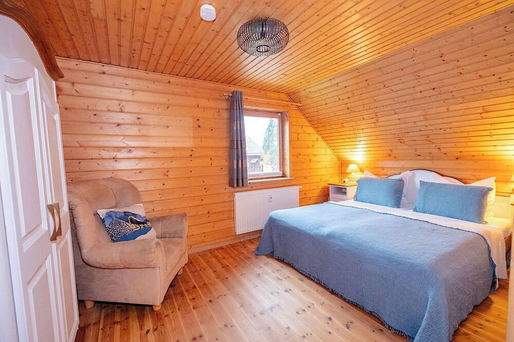 Natürliche Wärme trifft moderne Ruhe - euer Rückzugsort im Feriendorf Blauvogel in Hasselfelde, Harzvorland