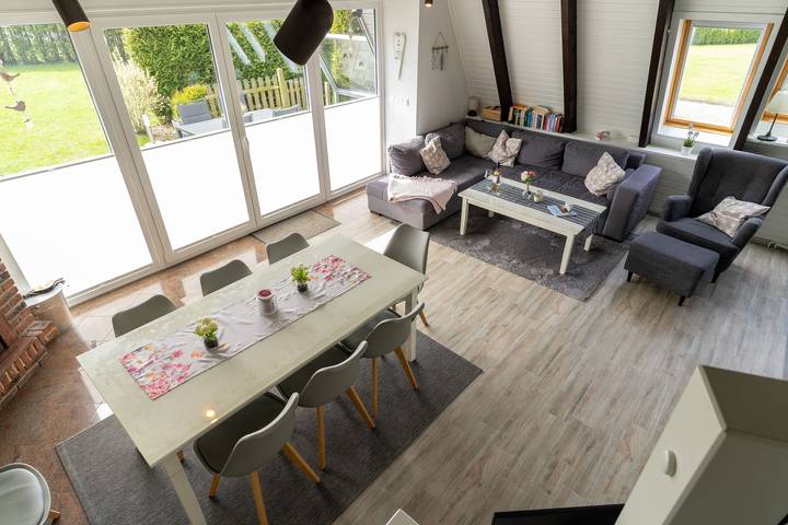 Ferienhaus für 8 Personen, mit Ausblick und Garten in Damp - 3