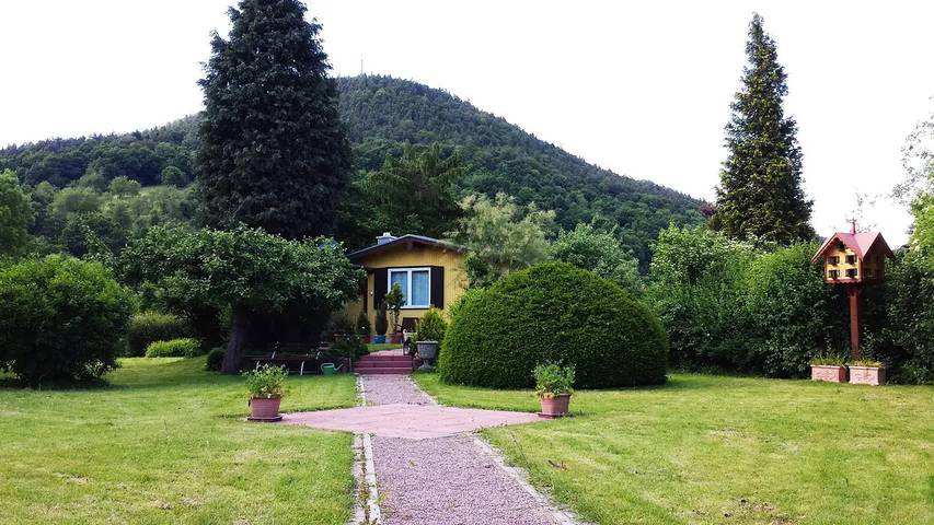 Ferienhaus für 2 Personen, mit Garten im Odenwald