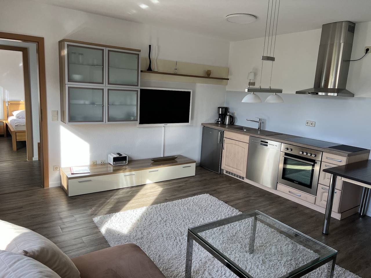 Ganze Ferienwohnung, Ferienwohnung Scherer - 2-Zimmer Fewo, Souterrain, 40 m² in Radolfzell am Bodensee, Untersee