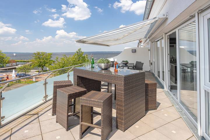 Ferienwohnung für 4 Personen, mit Balkon und Seeblick in Hannover und Umgebung