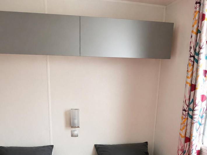 Camping Sites et Paysages - Camping de la Baie - Mobilheim 4 personen - Premium 2 ch. - Überdachte Terrasse - 30 m2 in Pendé, Abbeville und Umgebung