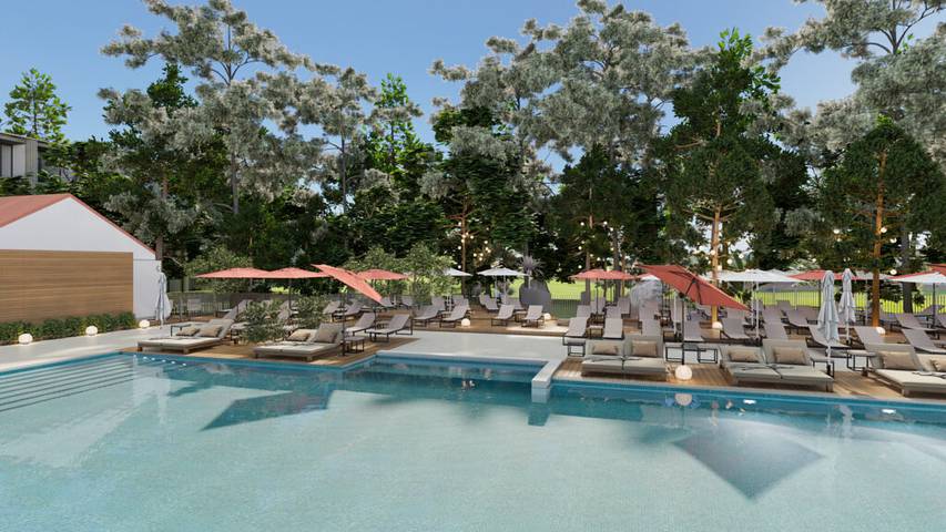 Ferienwohnung für 4 Personen, mit Pool und Balkon in Katoro