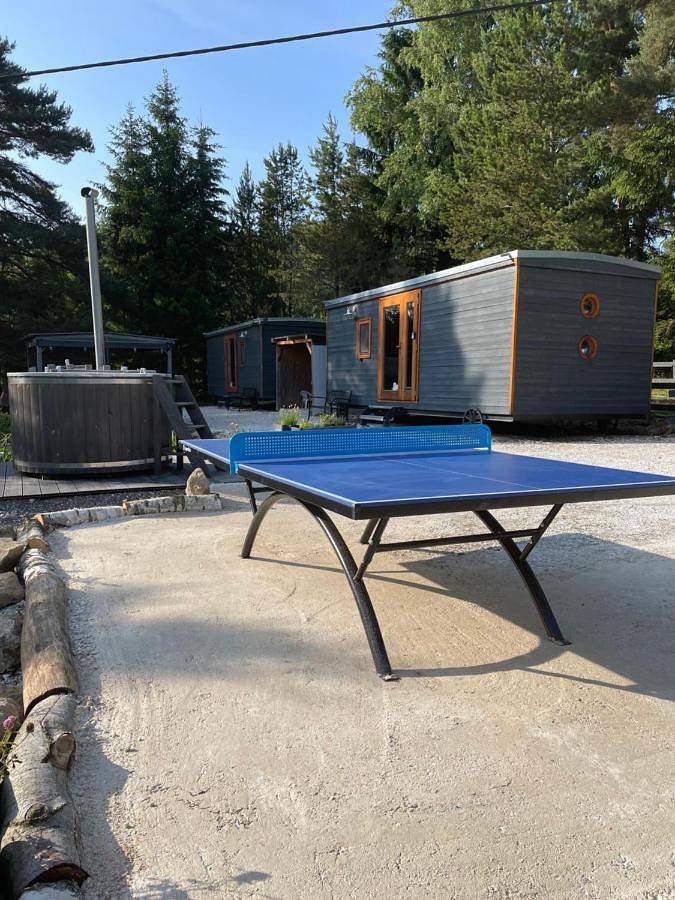 Camping voor 4 personen, with terras and tuin as well as uitzicht, met huisdier in Tsjechië