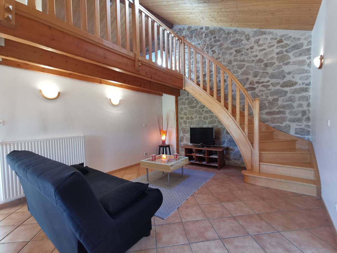 Charmant gîte à Saint-Romain-Lachalm avec terrasse et proximité Dunières in Saint-Romain-Lachalm, Haute-Loire