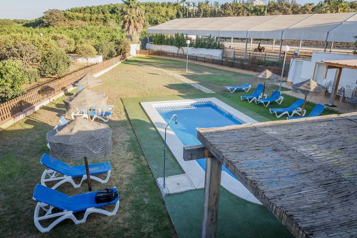 Casa rural para 18 personas, con jardín en Valle del Guadalorce - 4