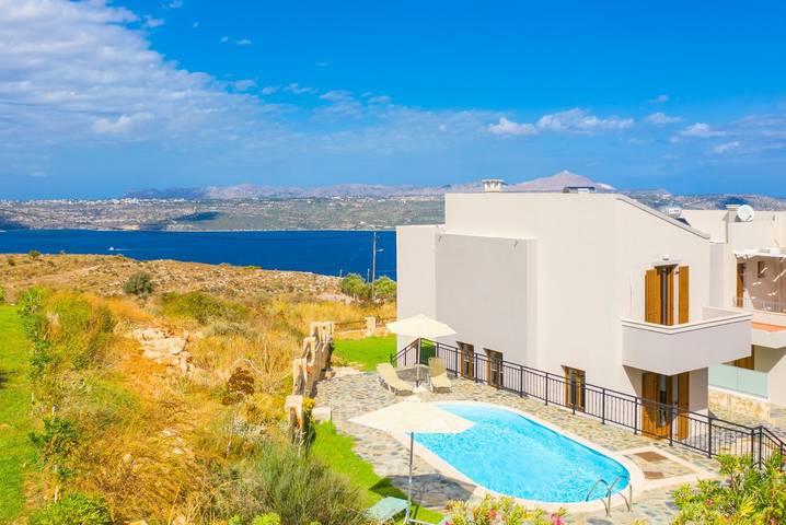 Villa für 5 Personen, mit Garten und Meerblick in Chania und Umgebung - 2