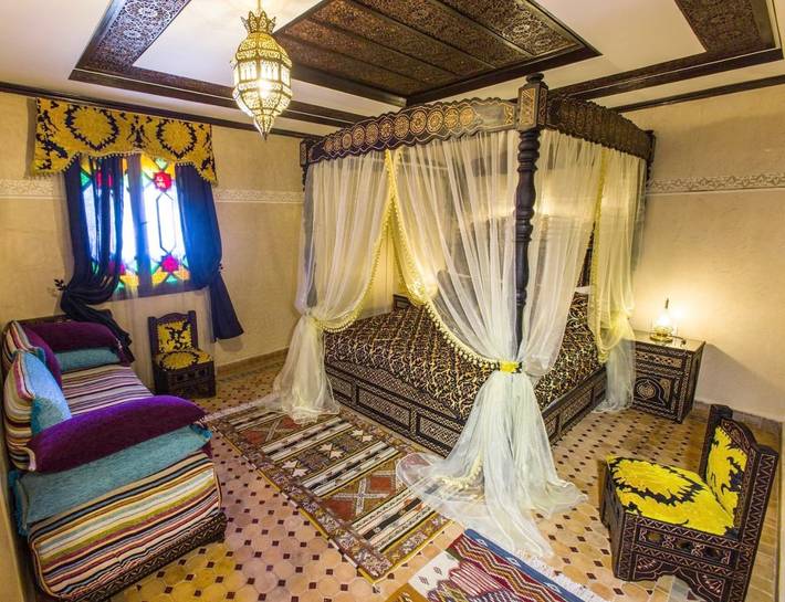 Maison d’hôte pour 2 personnes, avec terrasse, adapté aux familles à Meknès - 4