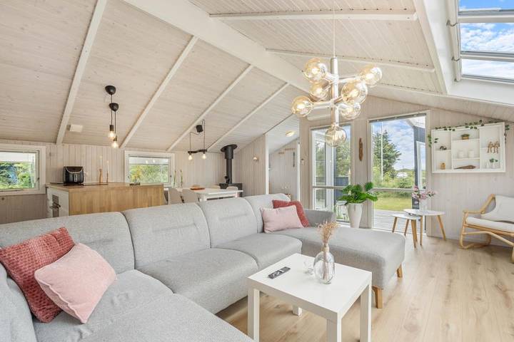 6-Personen-Ferienhaus auf Naturgrundstück in Skodbjerge, Haurvig