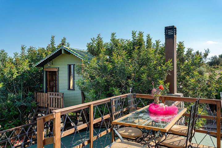 Casa de vacaciones para 4 personas, con Balcón y Jacuzzi además de Terraza y Jardín en San Jorge