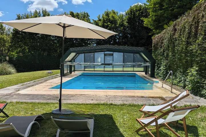 Gîte pour 12 personnes à Hermeray