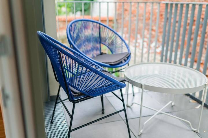 Appartement de vacances pour 4 personnes, avec balcon