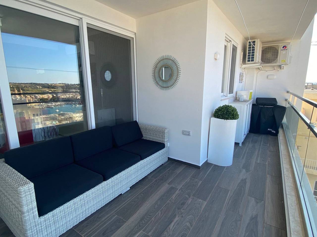 Appartement entier, 4. Apartment mit 2 Schlafzimmern und Meerblick in Marsaskala, Île de Malte