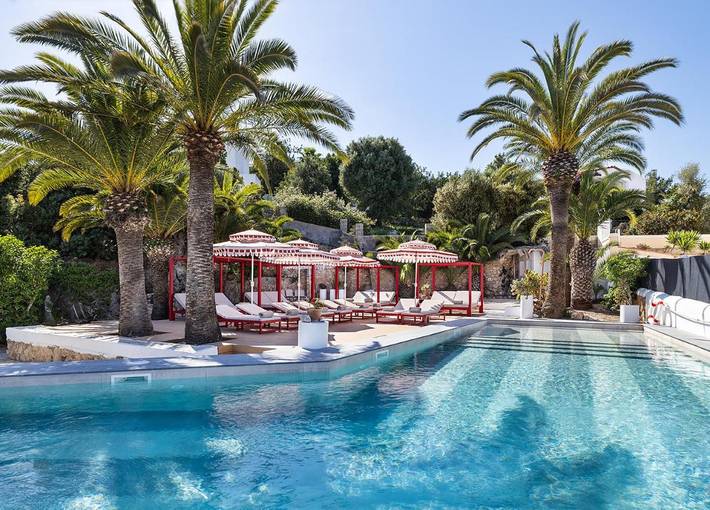 Chambre d’hôte pour 2 personnes, avec piscine et jardin à Santa Eulària des Riu
