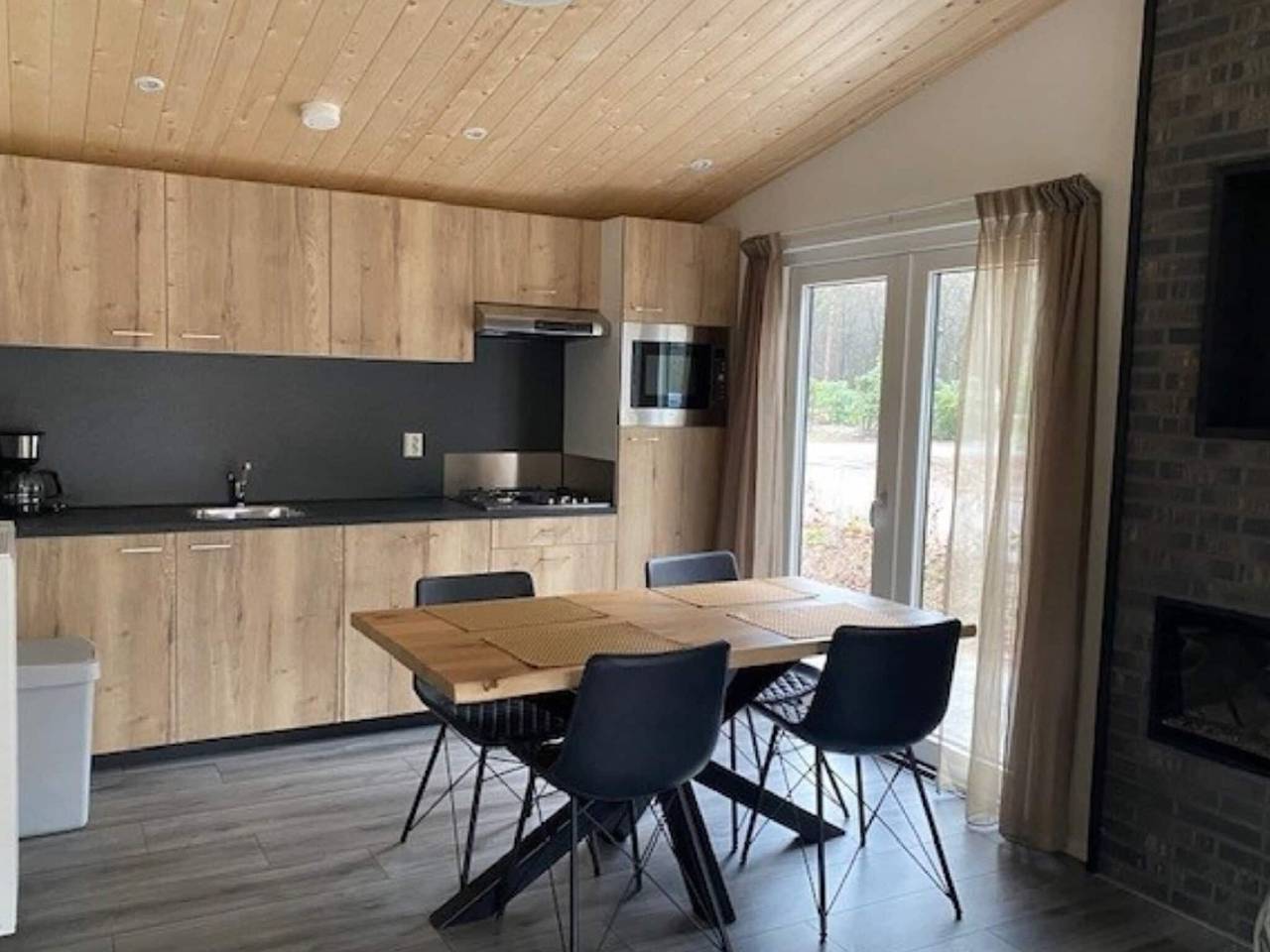 Chalet met tuin en uitzicht in Veluwe