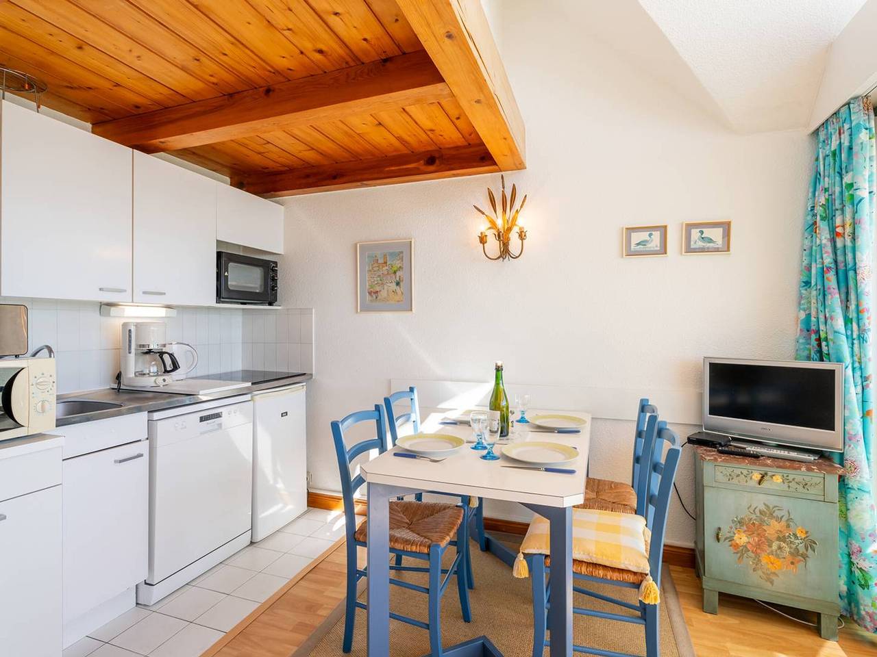 Ganze Wohnung, Carnac: Duplex-Wohnung 2 Zimmer+Zwischengeschoss, Terrasse Meerblick in Carnac Plage, Carnac