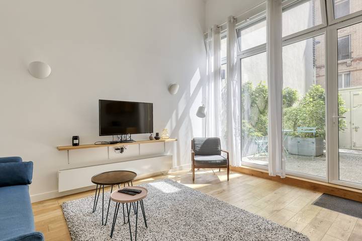 Loft for 4 people, with balcony/terrace in Paris