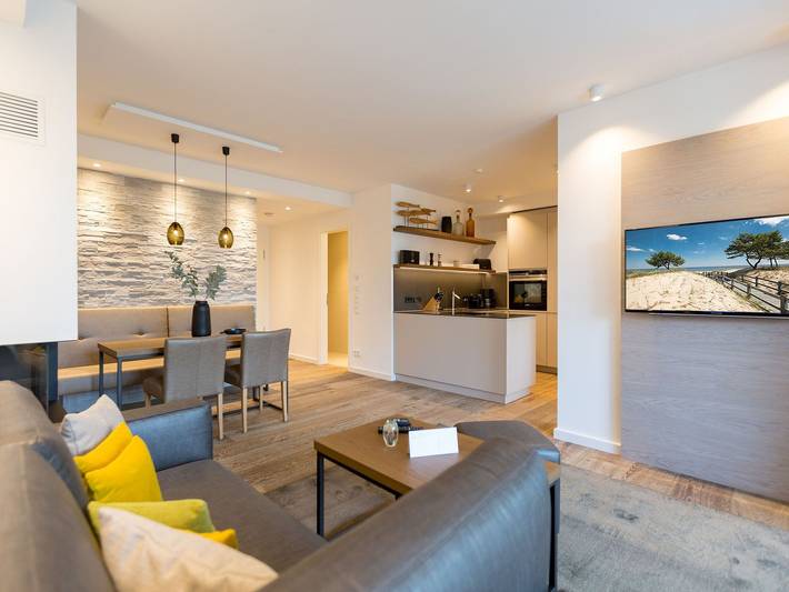 Ferienwohnung für 2 Personen, mit Balkon und Sauna in Bansin