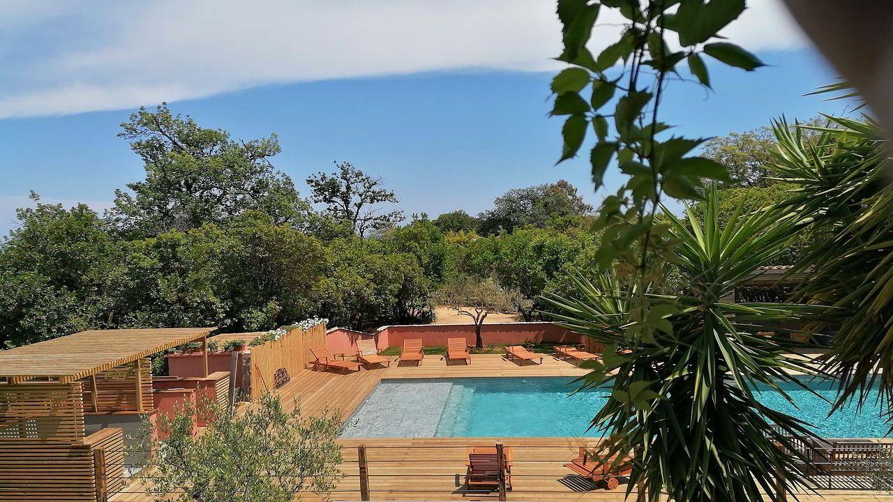 Maison de vacances pour 6 personnes avec piscine in Poggio-Mezzana, Région de Corte