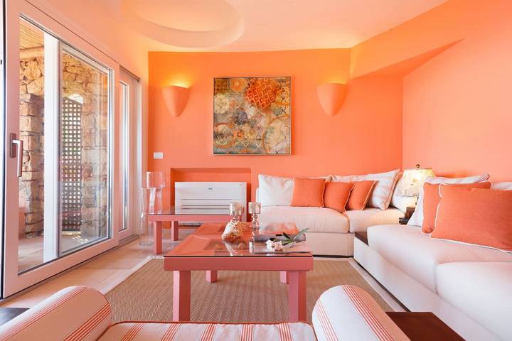 Luxurious apartment "Piccolo Pevero retreat" with sea view, balcony and terrace in Golfo Pevero, Arzachena