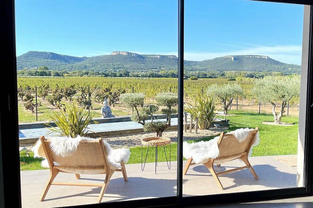 Villa César « havre de paix et vues imprenables » in Chusclan, Région de Nîmes