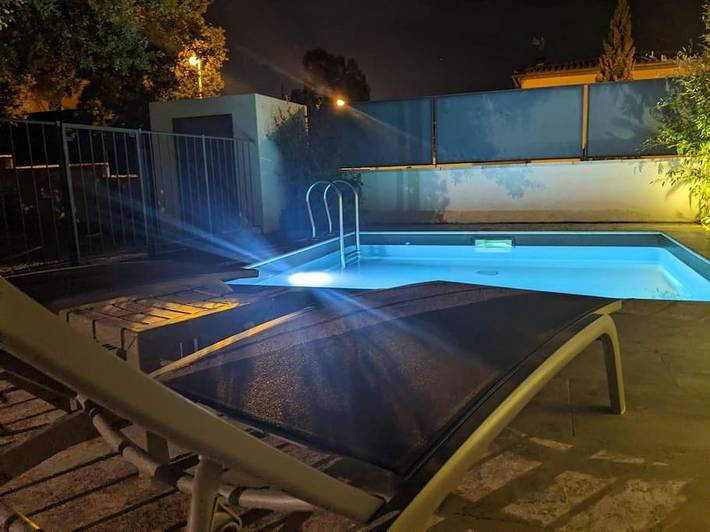 Location de vacances pour 5 personnes, avec jardin ainsi que piscine et vue, adapté aux familles à Caux - 3