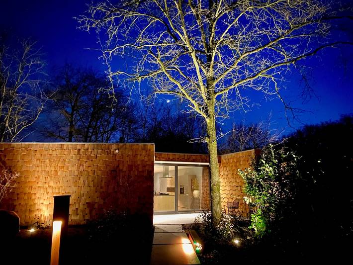 Ferienhaus für 4 Personen, mit Terrasse und Whirlpool