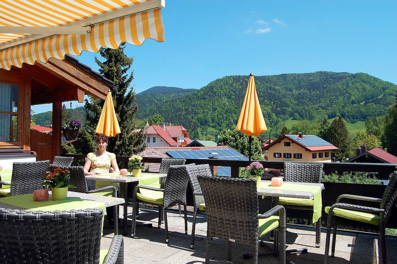 Hotel - Pension - Heidelberg inkl. Chiemgaukarte - 08, Double room, Shower and Wc, Balcony, Tv in Ruhpolding, Bavarian Alps