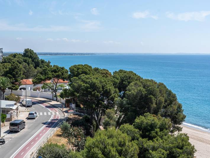 Ferienwohnung für 6 Personen, mit Garten und Kinderpool sowie Meerblick und Pool in Miami Playa