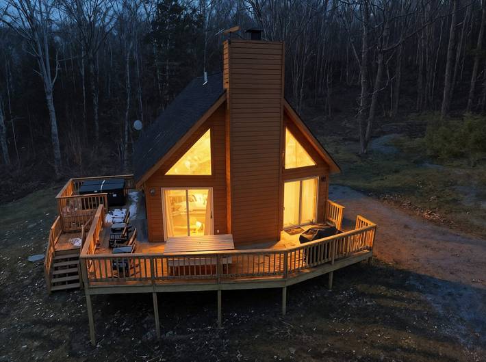 Maison de vacances pour 7 personnes, avec vue sur le lac ainsi que jardin et balcon, adapté aux familles - 1