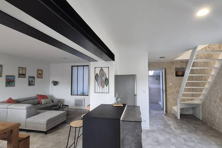 Maison de vacances pour 4 personnes, avec balcon