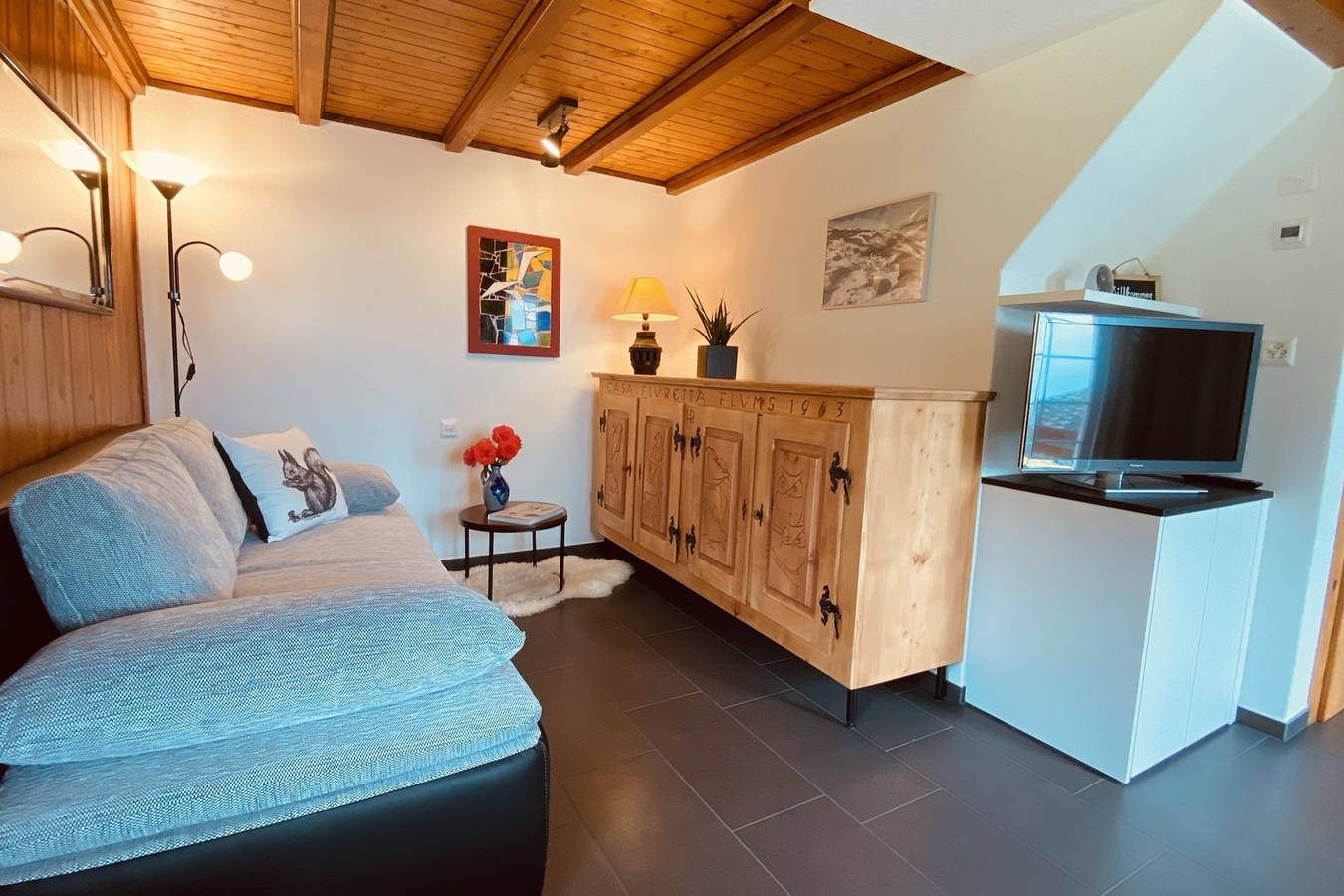 Entire holiday apartment, Casa Fluretta - 3-room appartement bath/shower in Flums, Chur Rhine Valley