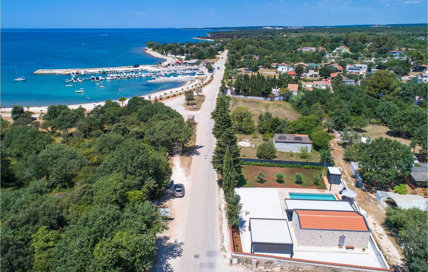 Ferienhaus für 4 Personen mit Terrasse in Grad Vodnjan, Südküste Istrien