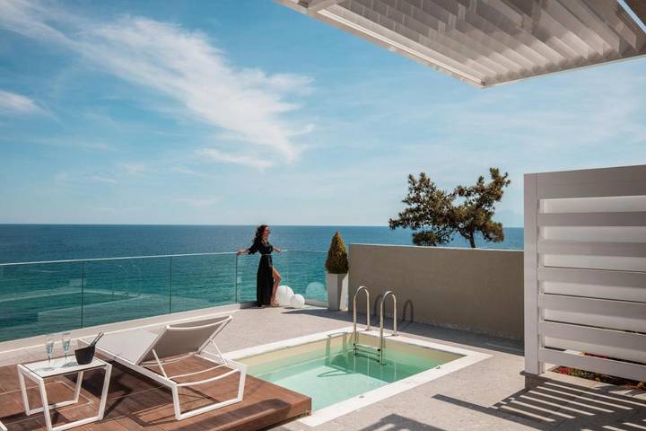 Ferienhaus für 2 Personen, mit Pool und Whirlpool sowie Garten auf Thassos - 3